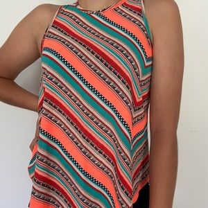 colorful Renee C. tank top